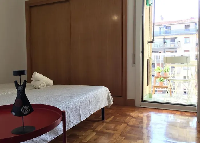 公寓 Felipeiv,centrico,terraza,wifi,parking 20 Euros Night 圣塞瓦斯蒂安